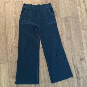 INDUSTRY denim wide leg sweatpants